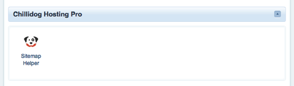 Chillidog software sitemap helper