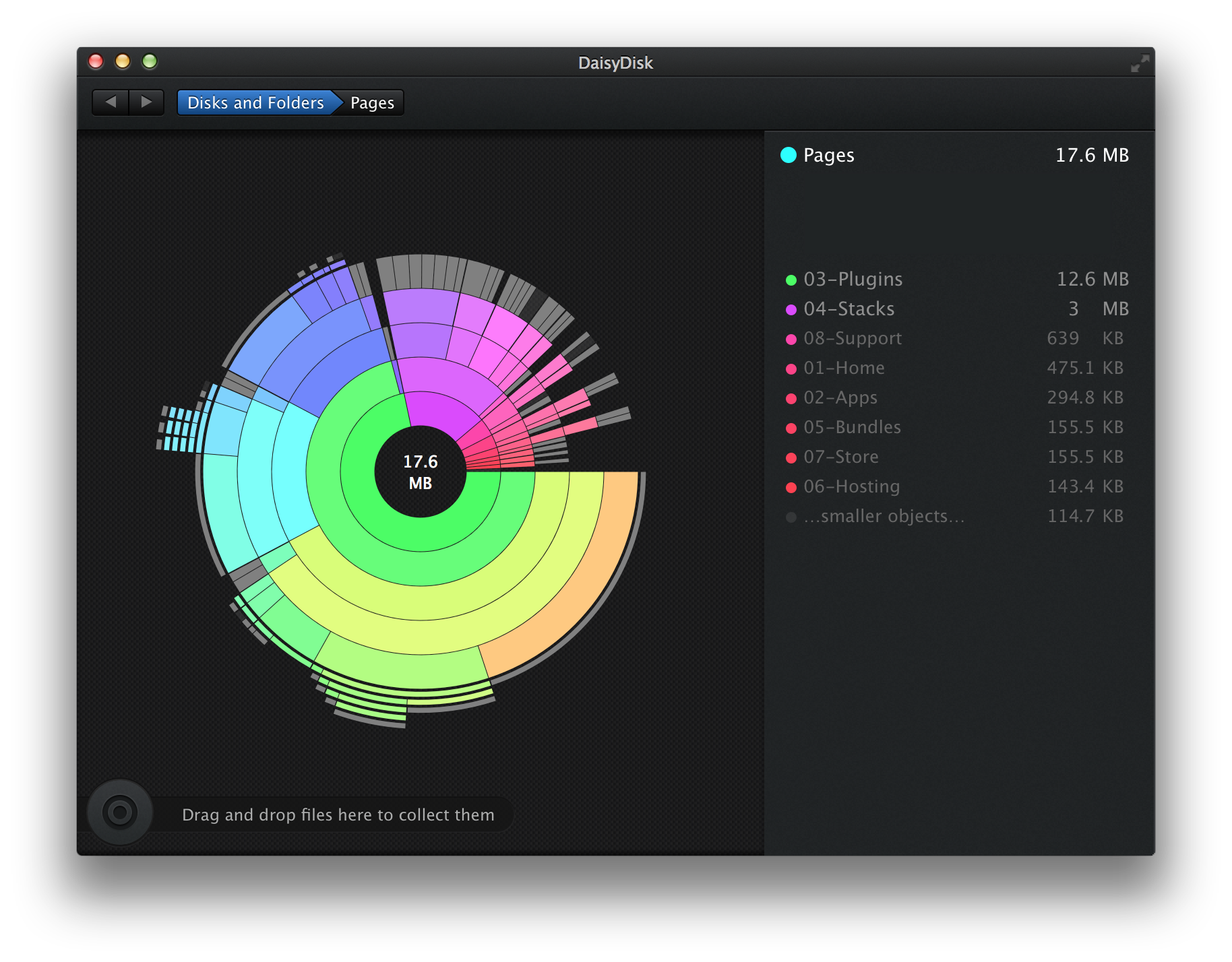 drag and drop hd into daisydisk